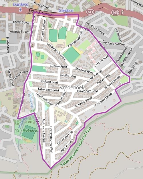 kart şəhərində vredehoek cape town