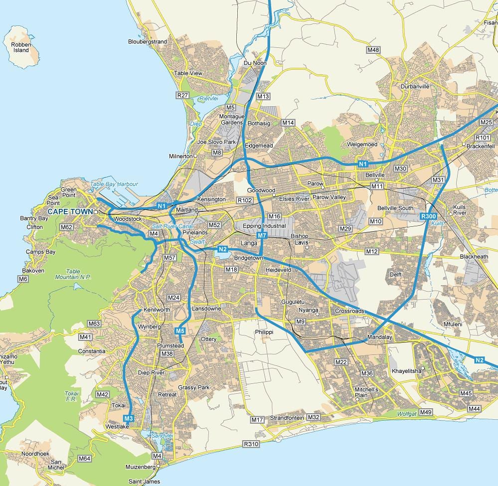 kart Ланга cape town