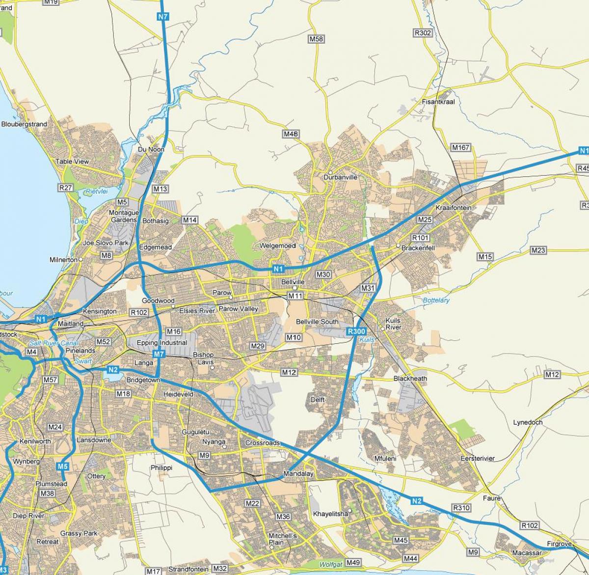 kart küçəsi xəritə Бельвиля cape town