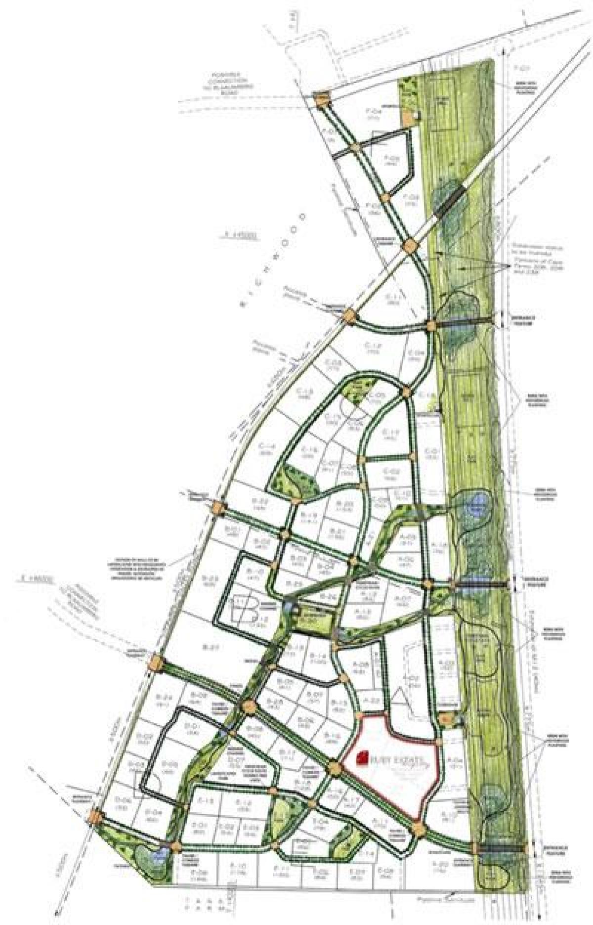 kart Bourgogne cape town əmlakın 