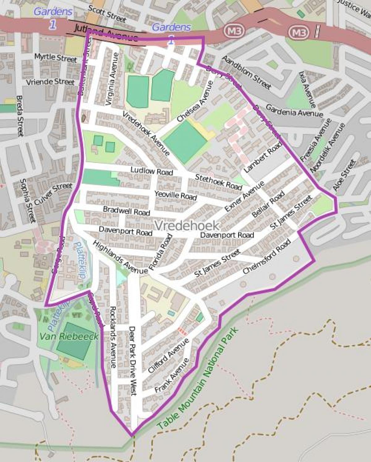 kart şəhərində vredehoek cape town