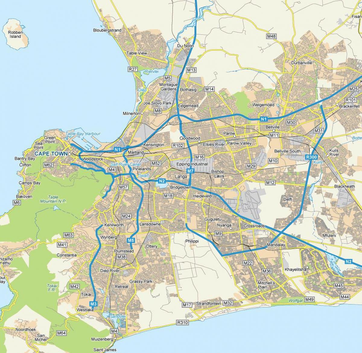 kart Ланга cape town