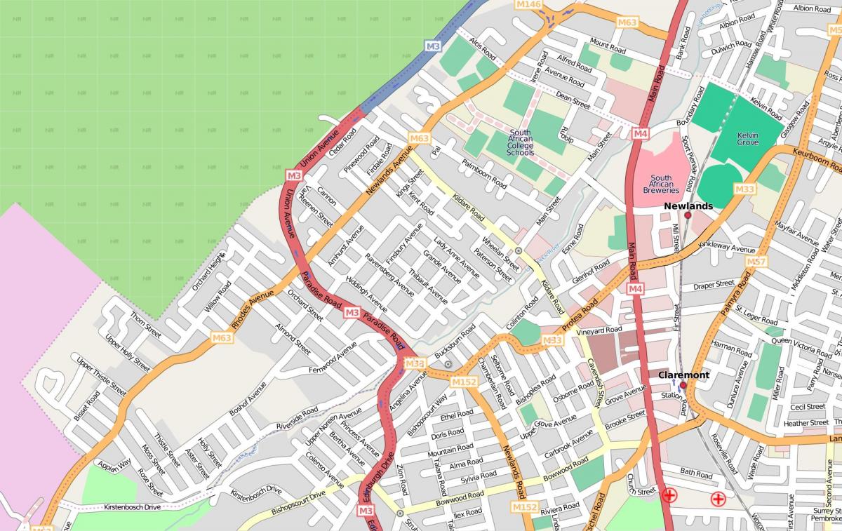 kart Ньюлендс cape town
