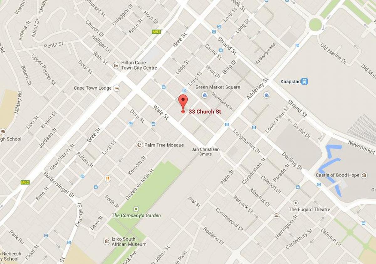 kart Черч Street cape town 