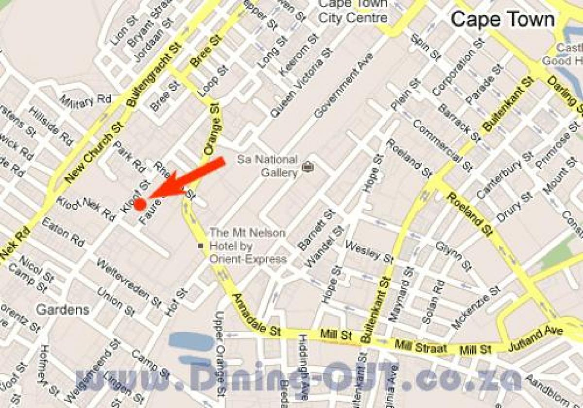 kart клуф street cape town