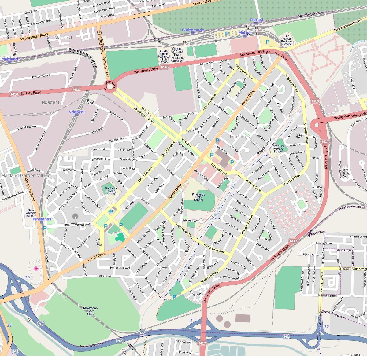 kart пайнлендс cape town