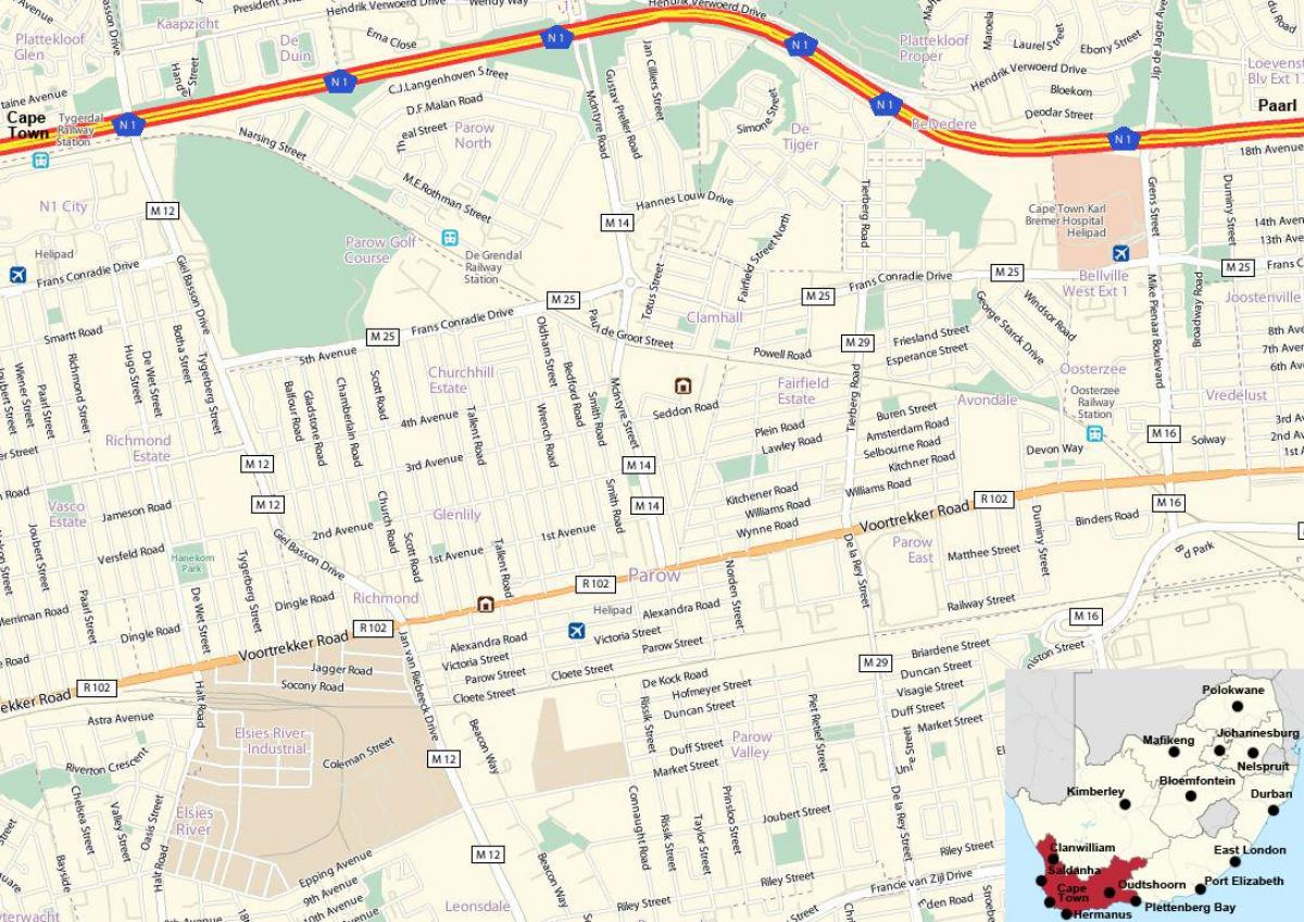 kart парове cape town