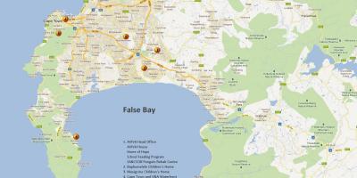Kart cape town rayonunda Cənubi Afrika