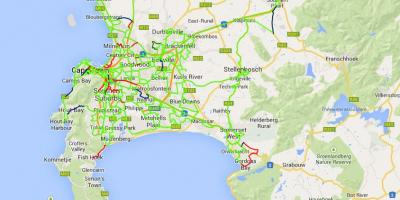 Kart lif xəritə cape town