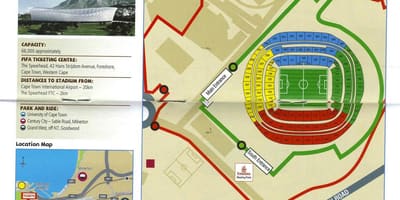 Kart stadionu Qrin point