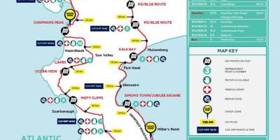 Cape town velosiped xəritə