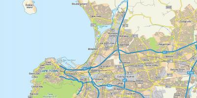Милнертон, cape town xəritə
